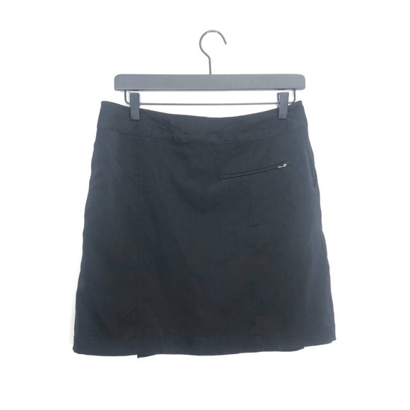 AUR Authentic Active Golf Mini Pleated Skirt Skort, Black, Women's 6, Activewear - Picture 2 of 10